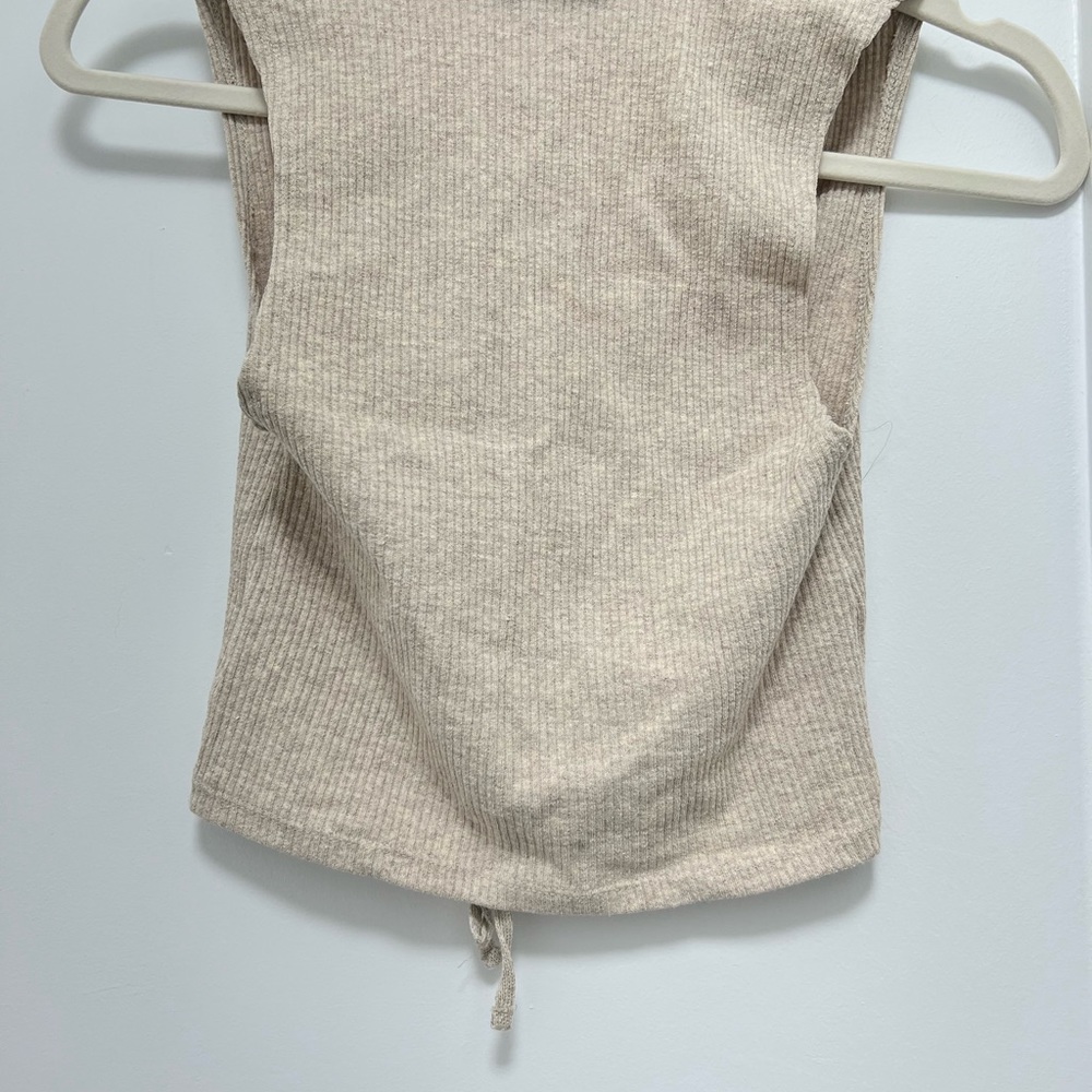Zara Collared Crop Top - Picture 2 of 2